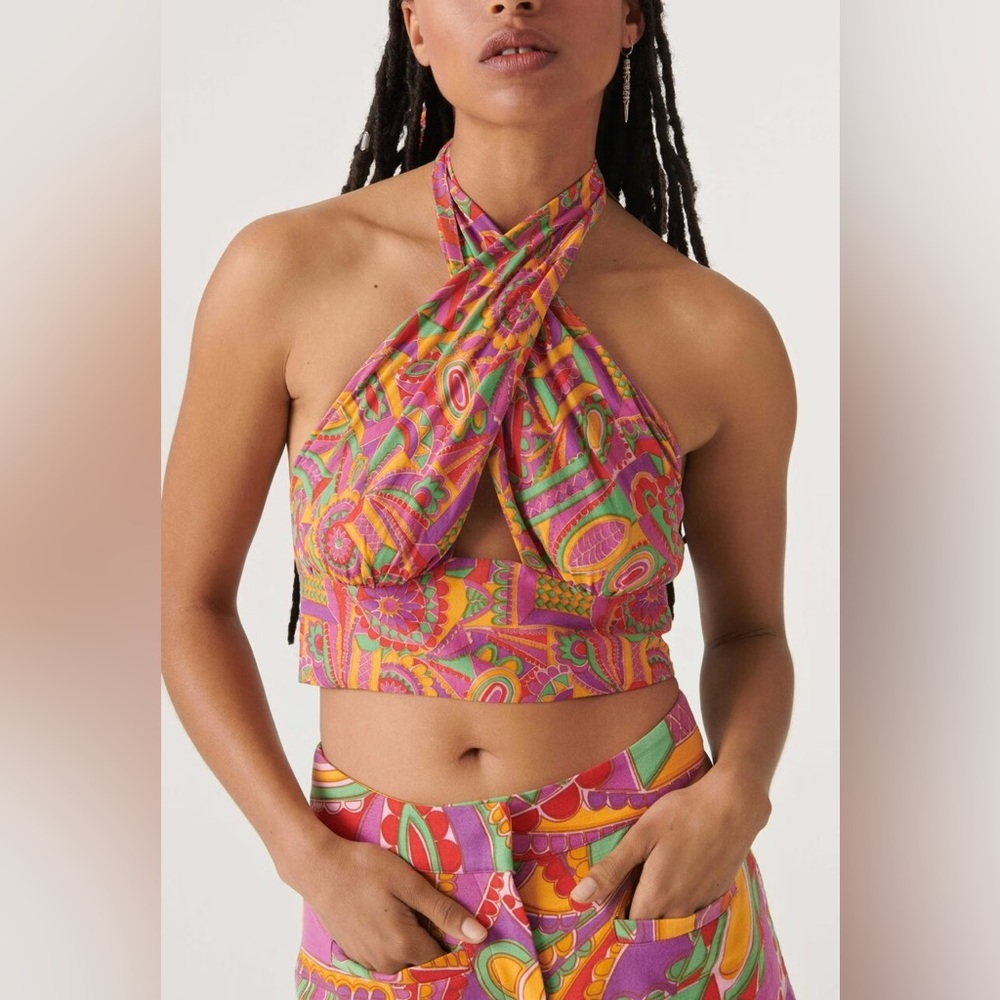 BA&SH DOLLY HALTER